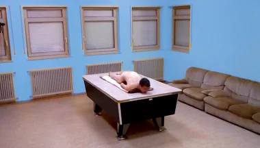 Naked Table Hump Masturbation