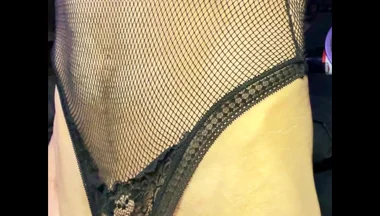 Cdmichelle Wearing Tanteddy with Black Bodysuit