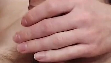 Leather Ball Ring Hot Dick and Cum
