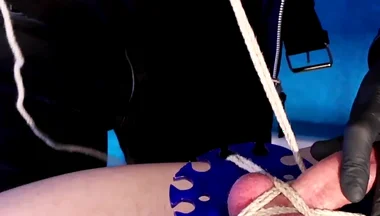 Cock and Ball Bondage for CBT