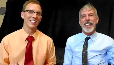 Giant Coworkers Give You Your Annual Peer Review