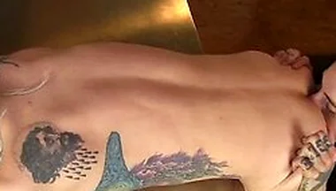 Tattooed Murphy Maxwell Rides Ruckus Big Dick