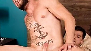 Jock Princeton Price Gets His Fill Of Tatted Johnny Hills Hard Cock