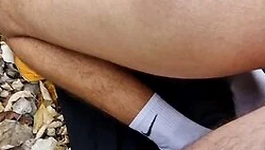 The Creampie On The Ass Of An 18-year-old Military Guy Looks Amazing!