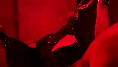 Blindfolded Chastity Slave Fucked Hard In The Sling
