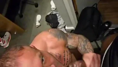 BBC Sucked off by Straight Mate