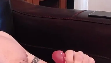 Edging My Big Cock in a Fleshlight: Pulling Out for Massive Cum Ropes All Over My Stomach!