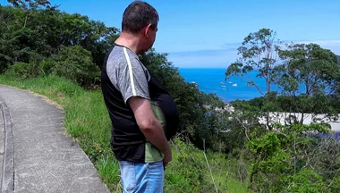 Stepdaddy Pissing in Public