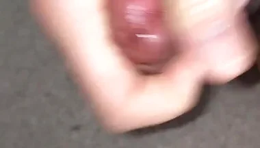 Handjob with Big Cum