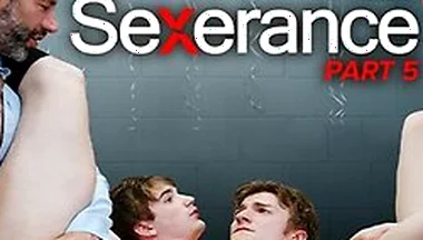 Eddie Patrick, Nicholas Michaels And Cole Conners In Severancegay Porn Parodysexerance 5 Two Twinks Get Cum Bathour First Dicks