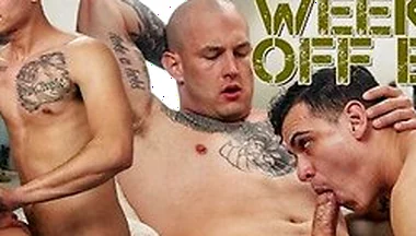 Brocks Barracks Beef - Big Cock Envy Sparks Hot Make-up Sex