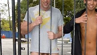 Twink Nathaniel Andrews Gets Freaky In Public And Rides Micah Matthewss Cock Like Crazy