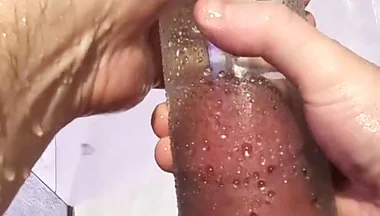 POV Morning Cock Pump with a Big Bear Body
