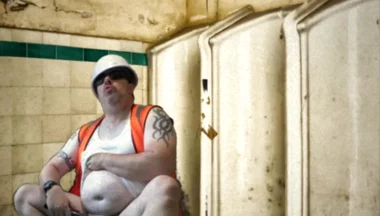 Vintage Public Toilets - Verbal Play and Cum