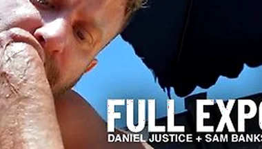 Daniel Justice Gives Sam Banks All The Big Hard Dicking Down Hes Been Waiting For