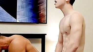 Jock Dilf Jax Thirio Barebacked By Cute Hung Twink