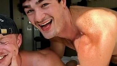 American Jock Breeds British Twink With A Fat Ass