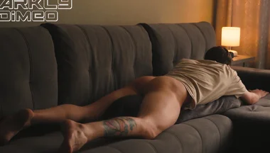 Gentle Stepdaddy Moans Passionately, Whispering Sweet Words in Your Ear, Motivating You to Orgasm