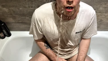 The 24-hour Challenge Went Crazy - We Were Writing Everywhere, and He Was Soaking Me From Head to Toe