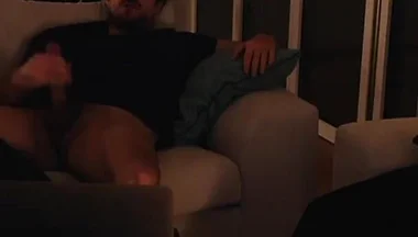 Straight Friend Jerks off with Gay Couple - Real Amateur
