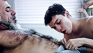 Lawson James Compilation - Mature Dilf Tops & Fucks Horny College