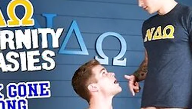 Hunk Pledge Railed By Annoyed Tatted Senier - Jayden Marcos, Jonathan Tylor - Full