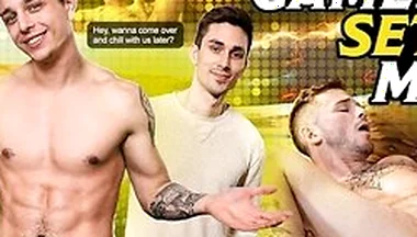 Inked Up Twink Smashes Bubble Butt Hunk - Kyle Wyncrest, Andrew Delta