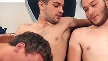 Johnny Rapid Joins Luke Roman And Skyler Dee In A Hot Threeway Ass Breeding