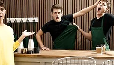 Sam Ledger Wants Something Hot And Creamy And Barista Joey Mills Gives Him His Shot