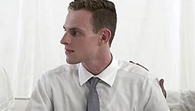 President Lee - Two Kinky Bishops Lee And Davies Take Turns Stuffing Young Mormon Boy Boon