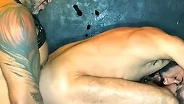Tyler Roma Stuffs His Hungry Ass With Viktor Rom And Gianni Magios Dick At The Sex Clu