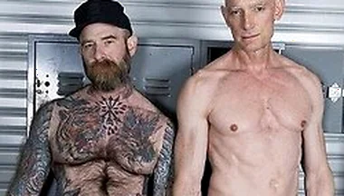 Mike Gerle Kneels And Cock Worships Muscled Dilf Jack Dixon