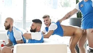 Men - Muscular Stud Malik Delgaty Fucks The Bottom Allen King Missionary And Doggystyle On Bed
