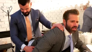Classy Businessmen Seal The Deal With Cock In Ass - Tyler Berg And Jonas Jackson