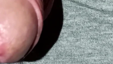 Pub Garden Night Time Big Cock Close up Squirting Cum - Rockardglans