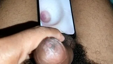 A Tribute Masturbation After Seeing Random Pussy and Boobs Desi Uncut Black Thik Dick Masturbation