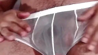 Sexy Striptease in See-through Lingerie
