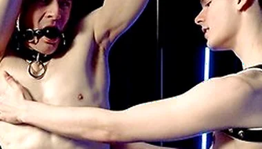 Ethan Tate Has Chris Keaton Bound Gagged And Fuckable