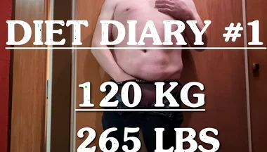 Diet Diary # 1 - Showing off My Body at the Start of My Diet