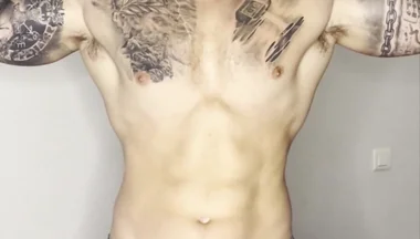 My Military Cock Cums with No Hands!