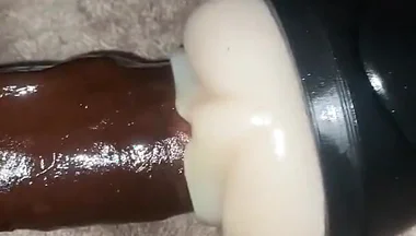 Fucking Torch Fake Pussy Cumming Hard