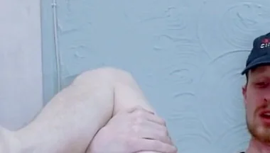 Loud Moaning Legs up Bare Feet Vibrator Deep Inside Tight Hole