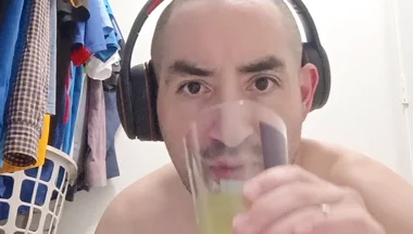 Cock and Balls in My Glass