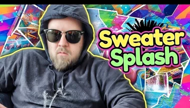 Sweater Spashed with Piss and Cum