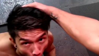 Cesar Xes And Levy Foxx - Throat Fucks Before Bare Hammering His Hole