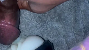 Fucking My Toy Fake Pussy Torch