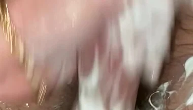 Handjob in the Bathroom