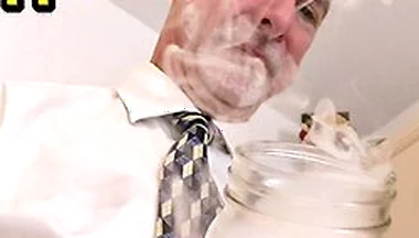 Shrunken Soldier Captured By Richard Lennox Trapped In A Jar For Nasty Play