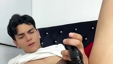 Full Anal Play Scene with My New Toy