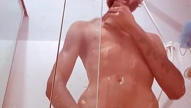 In This Heat Nothing Better Than Taking a Shower.